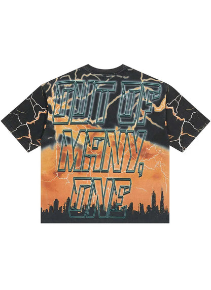 Godspeed Voltage T-Shirt Black/Orange
