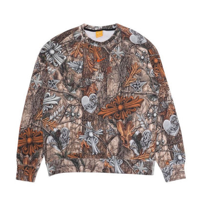Chrome Hearts Nocta Nike Crewneck Cardinal