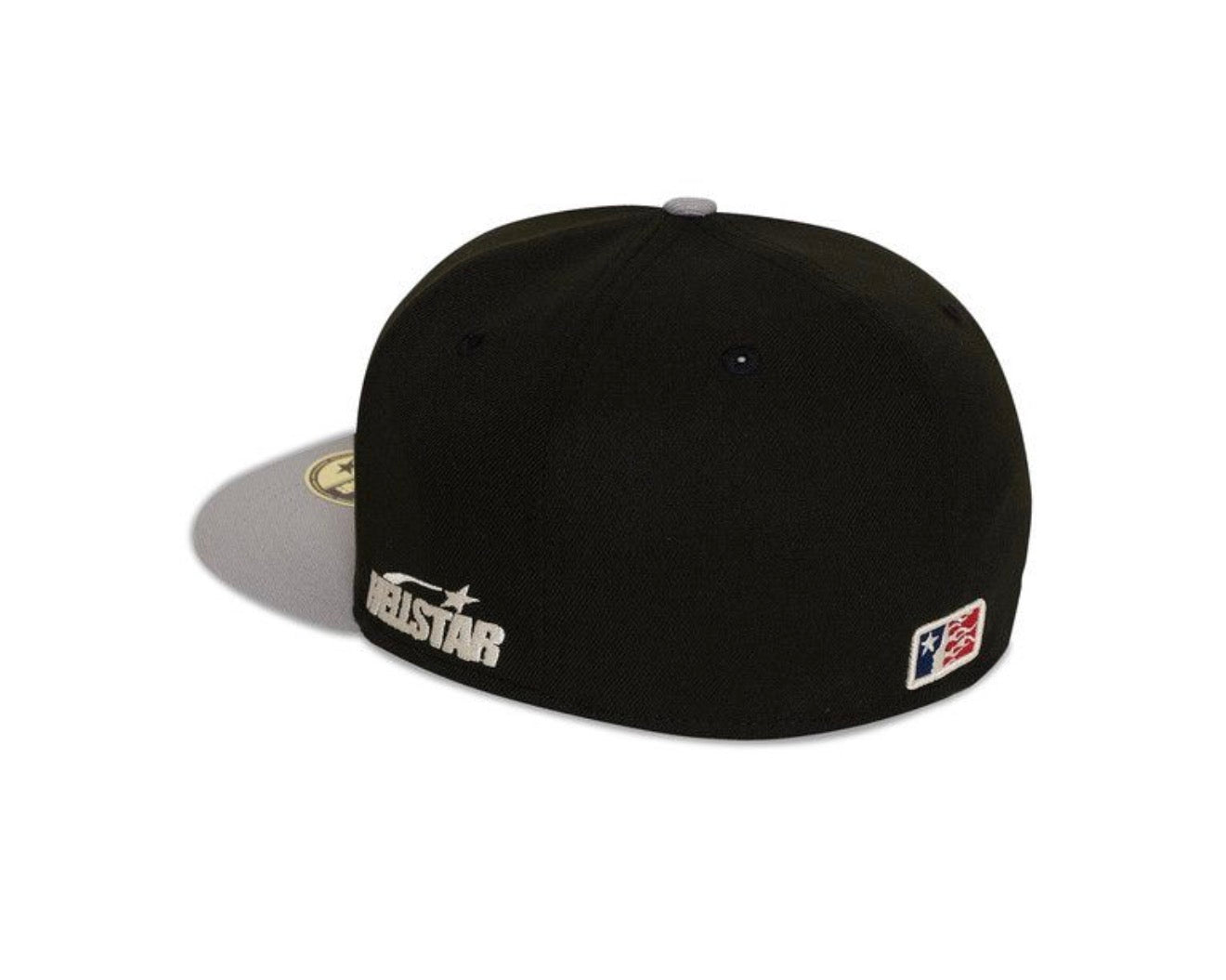 Hellstar Baseball Fitted Hat Black/Grey