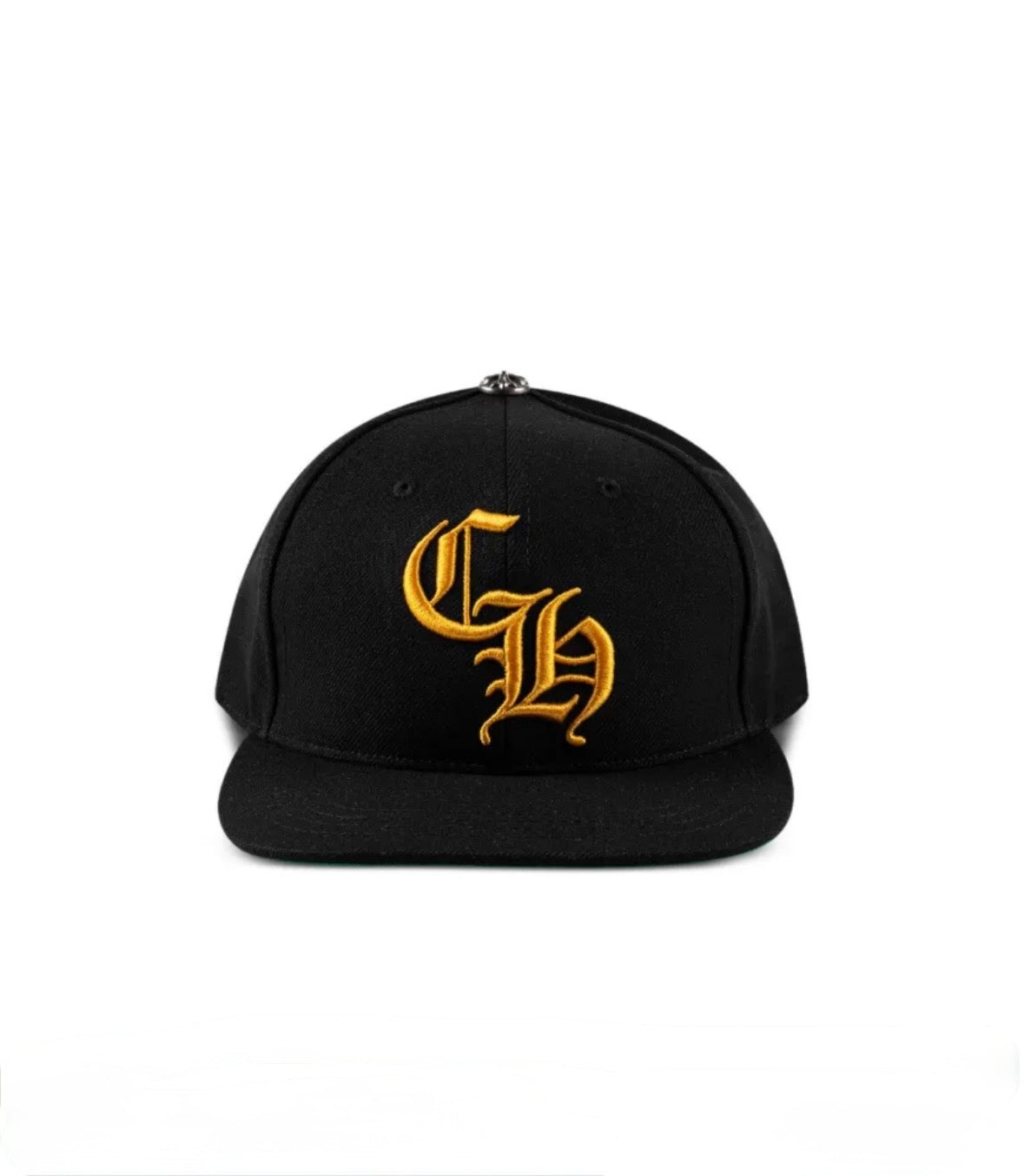 Chrome Hearts Hat CH Baseball Cap Black/Yellow
