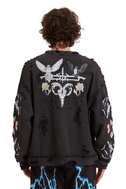Who Decides War Epitome Crewneck Coal