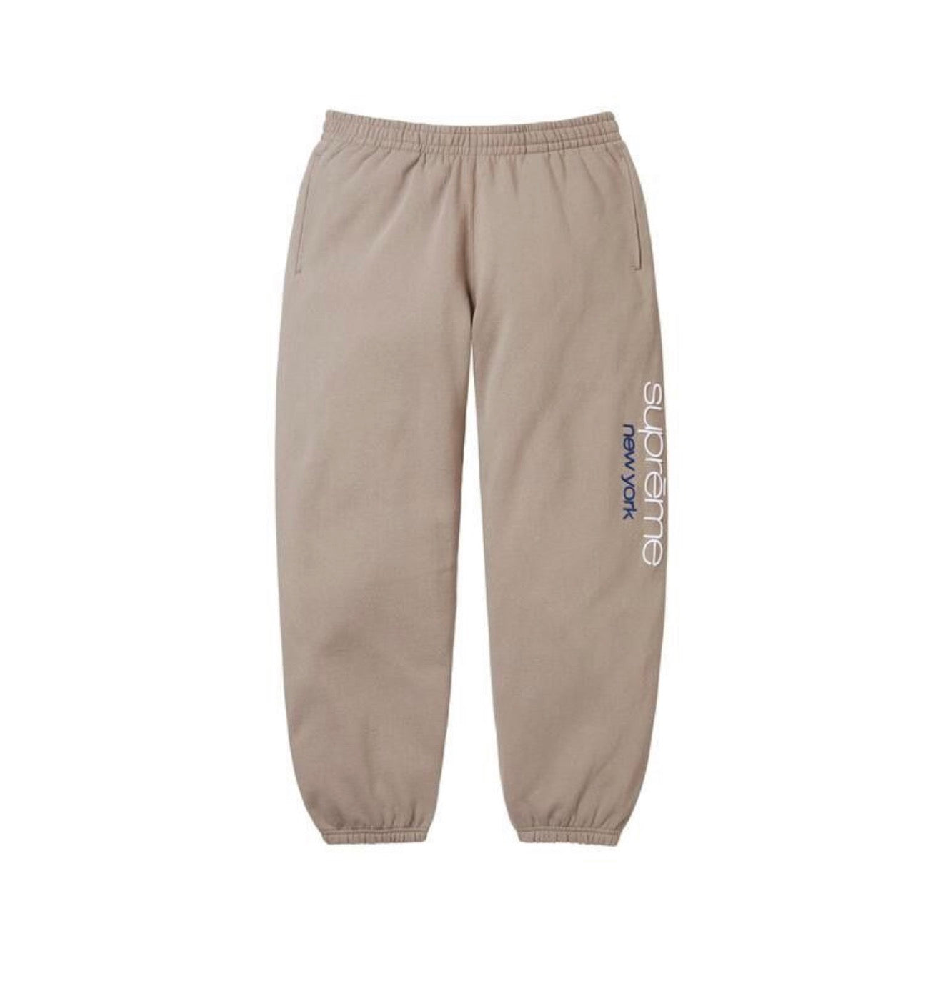 Supreme Classic Logo Sweatpants Taupe