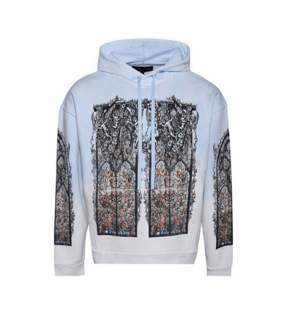 Who Decides War Ignatius Hoodie Sky