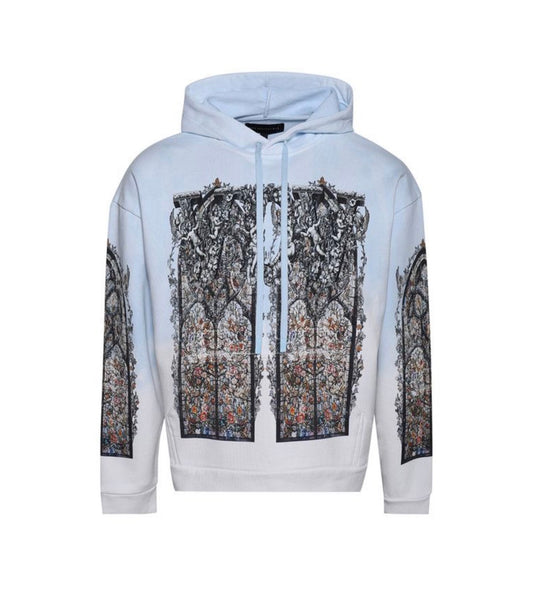 Who Decides War Ignatius Hoodie Sky