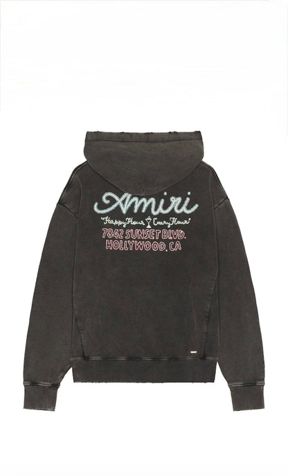 Amiri Neon Lights Hoodie Black