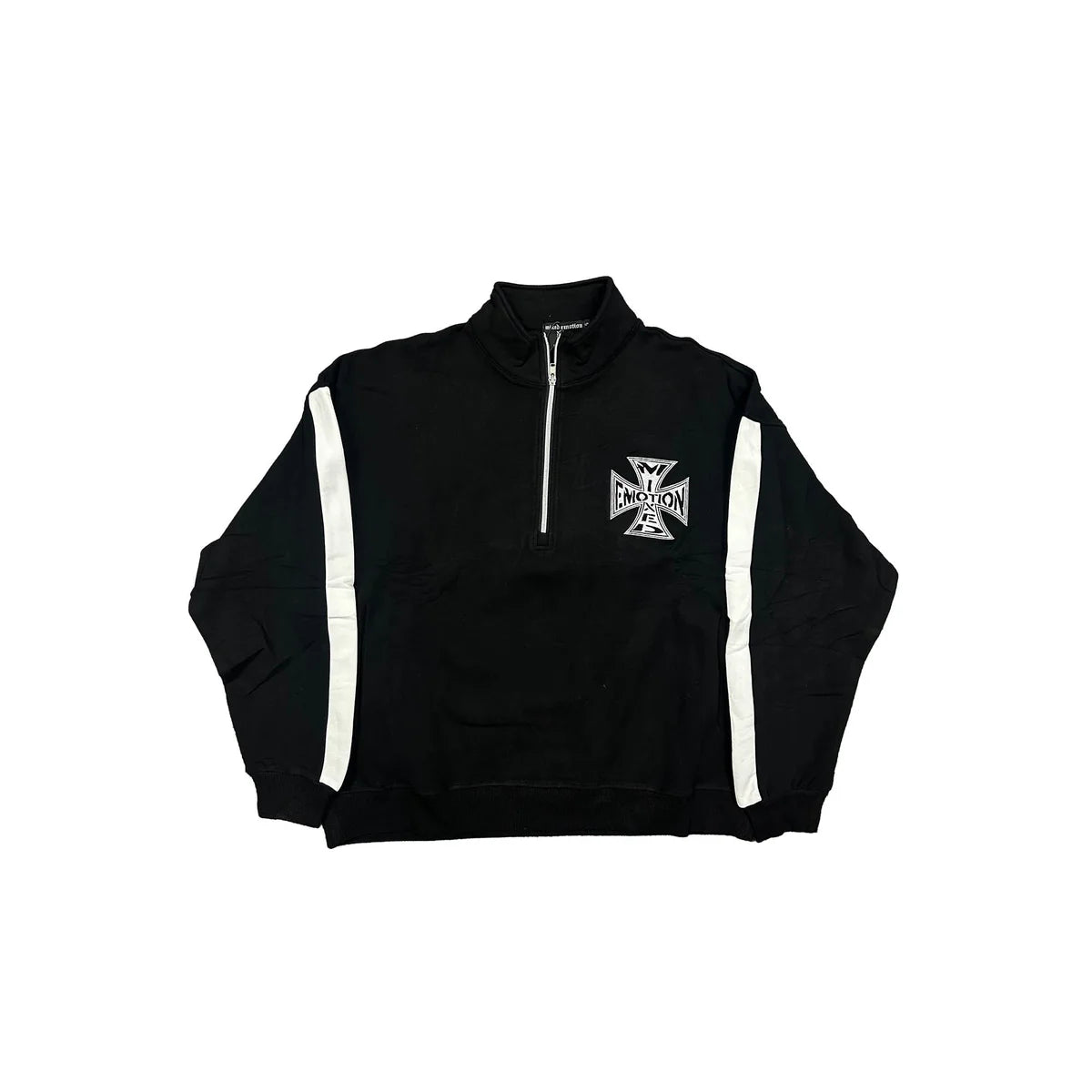 Mixed Emotion Quarter Zip Jacket Black