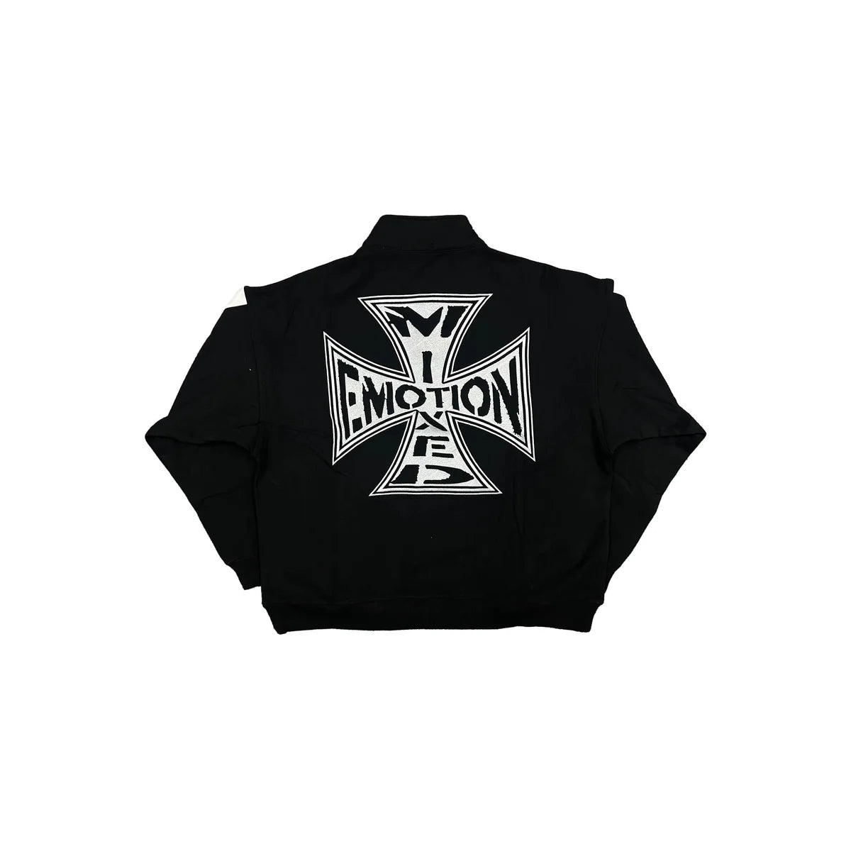 Mixed Emotion Quarter Zip Jacket Black