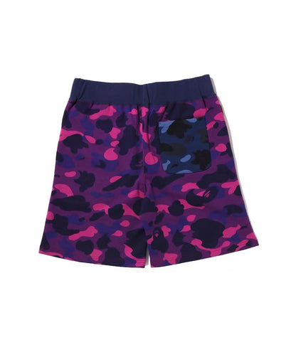 Bape Crazy Camo Shorts Red/Purple