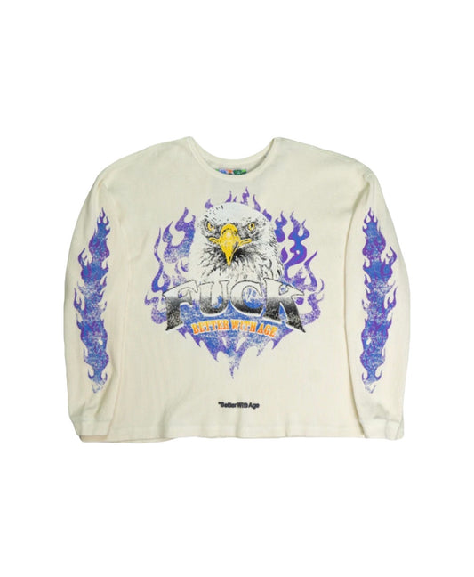 Better With Age Vanity Waffles Long Sleeve Ivory