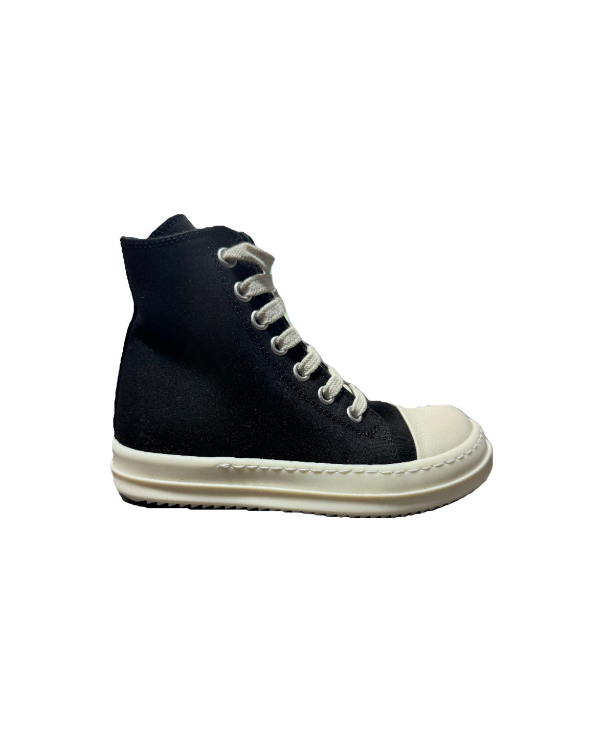 Rick Owens Baby Ramones High Black/Milk