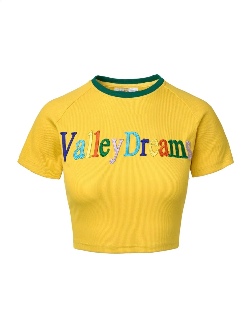 Vale Forever Macintosh Femme T-Shirt Yellow