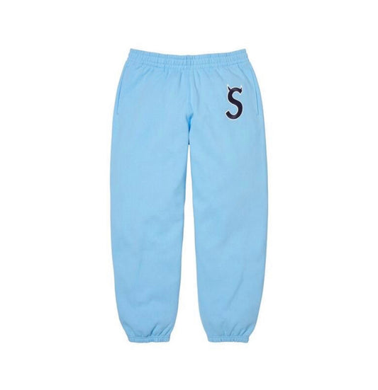 Supreme Devil S Logo Sweatpants Light Blue