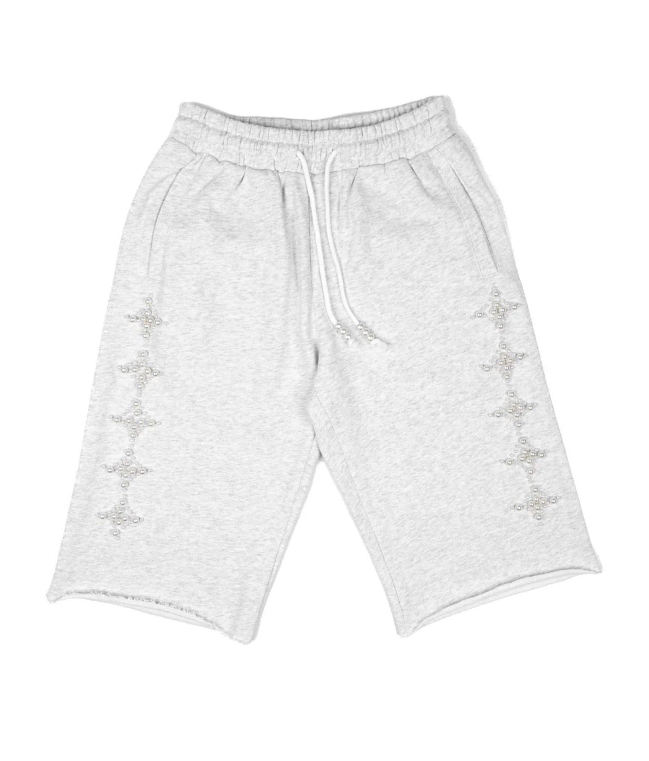 Commons Pearled Star Shorts Grey
