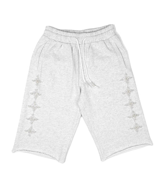 Commons Pearled Star Shorts Grey