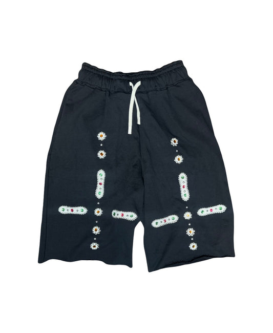 Bravest Studios Sapphire Baggy SweatShorts Black
