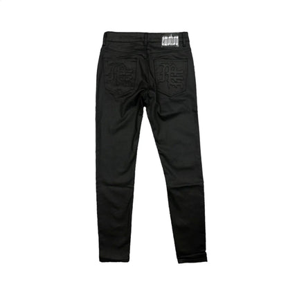 Mixed Emotion Jeans Wax Blackout