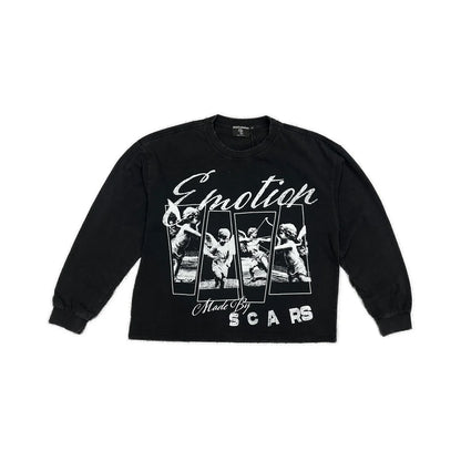 Mixed Emotion Playground Long Sleeve Black