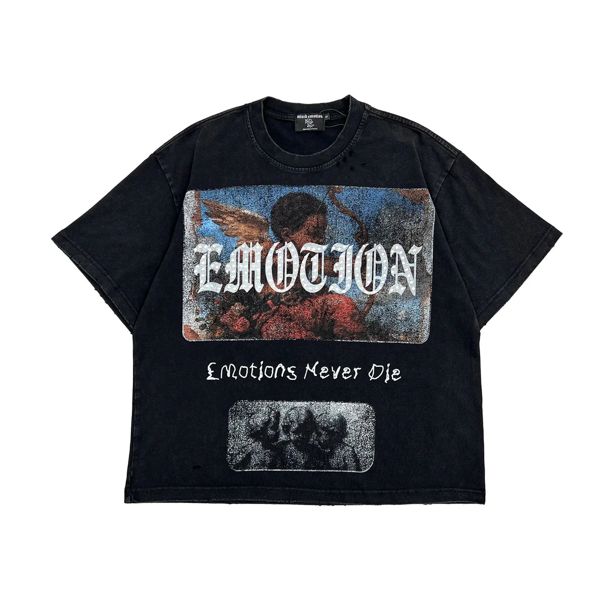Mixed Emotion Divine T-Shirt Black