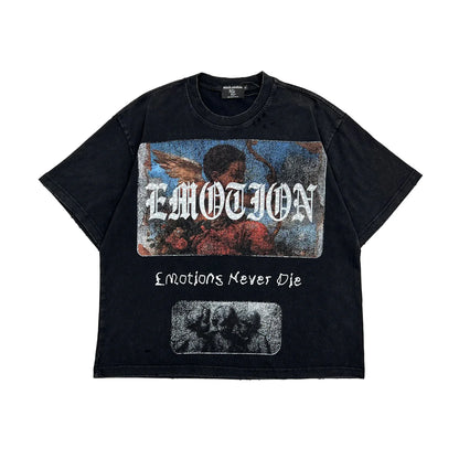 Mixed Emotion Divine T-Shirt Black