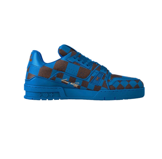 Louis Vuitton Trainer Pop Damier Blue/Brown