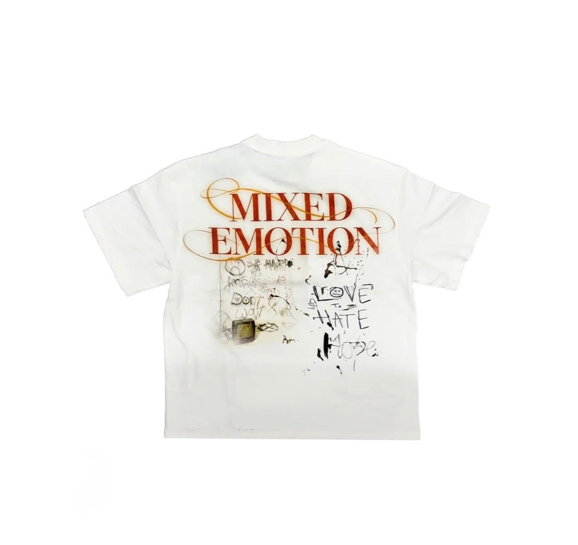 Mixed Emotion Deja Vu T-Shirt White
