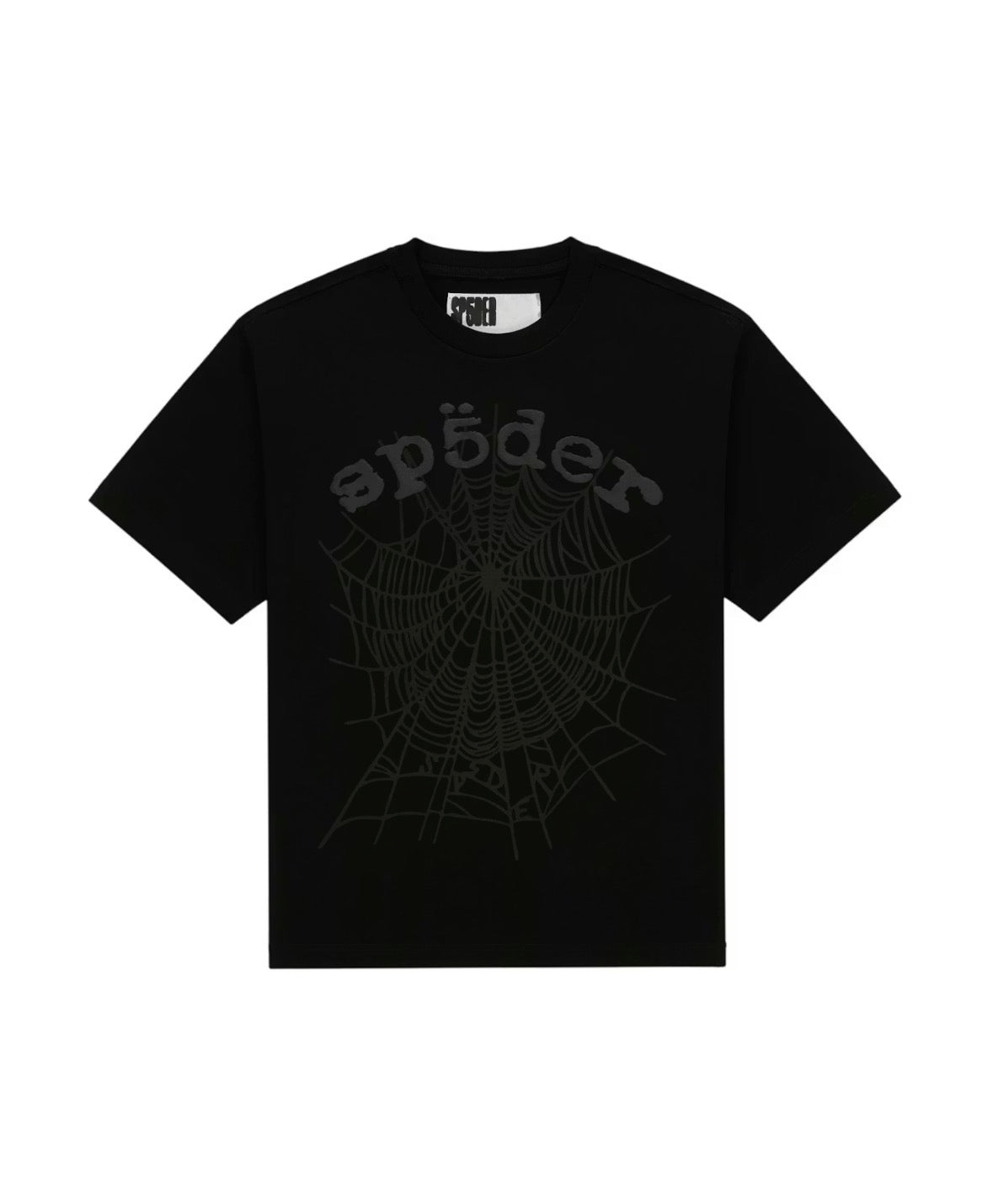 Sp5der Phantom OG Web T-Shirt Black