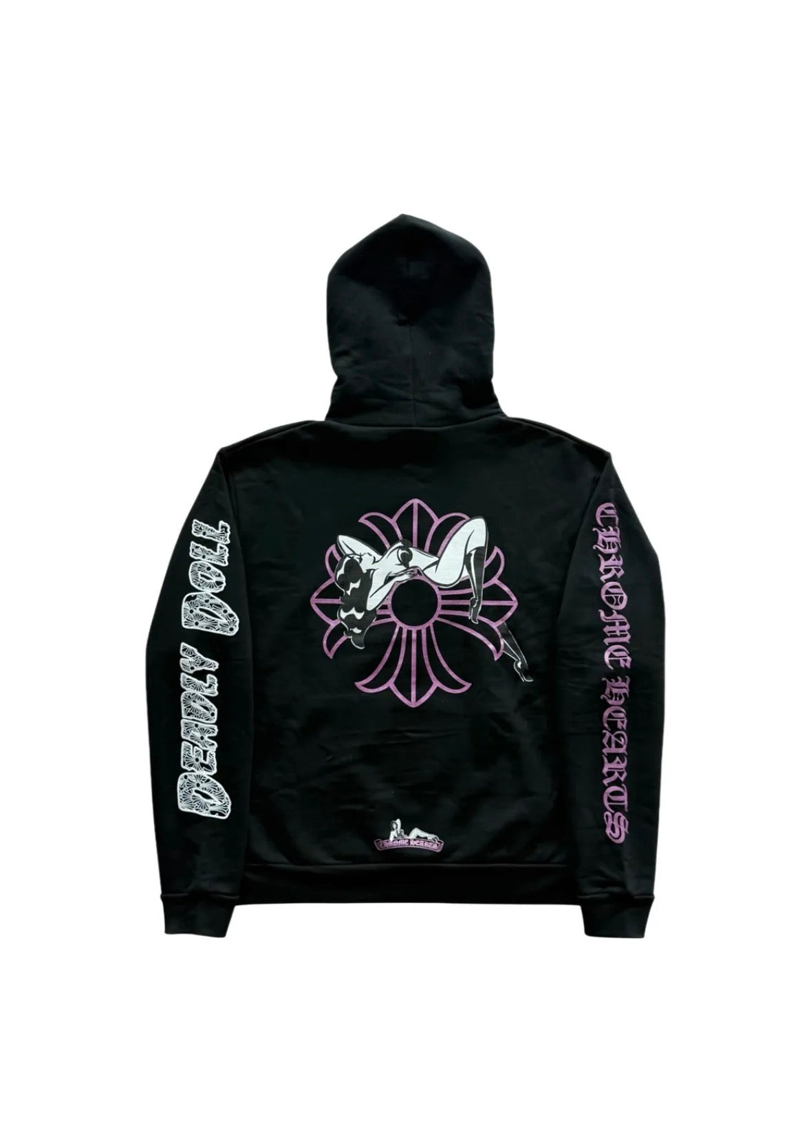 Chrome Hearts Deadly Doll Hoodie Black