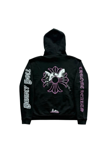 Chrome Hearts Deadly Doll Hoodie Black