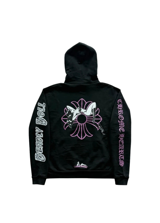 Chrome Hearts Deadly Doll Hoodie Black