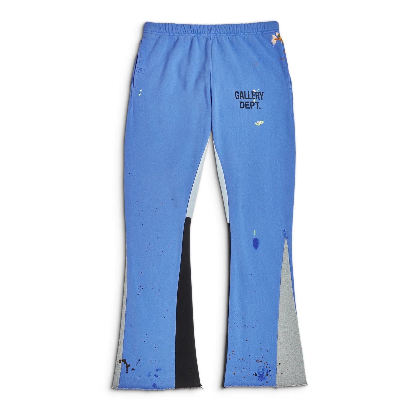 Gallery Dept Painted Flare Sweatpants Blue