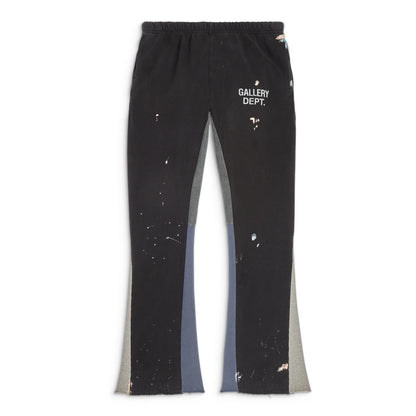 Gallery Dept Painted Flare Sweatpants Black