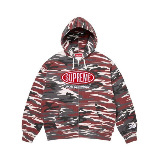 Supreme Performance Zip-Up Red Camo