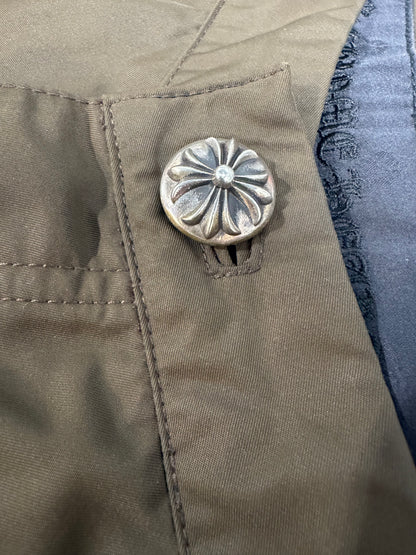 Chrome Hearts Double Knee Carpenter Shorts Brown (PRE-OWNED)