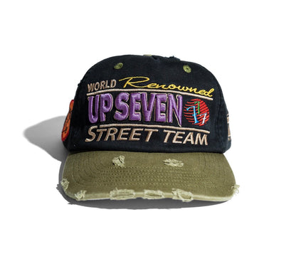 Up7 Intl Street Team Hat Black