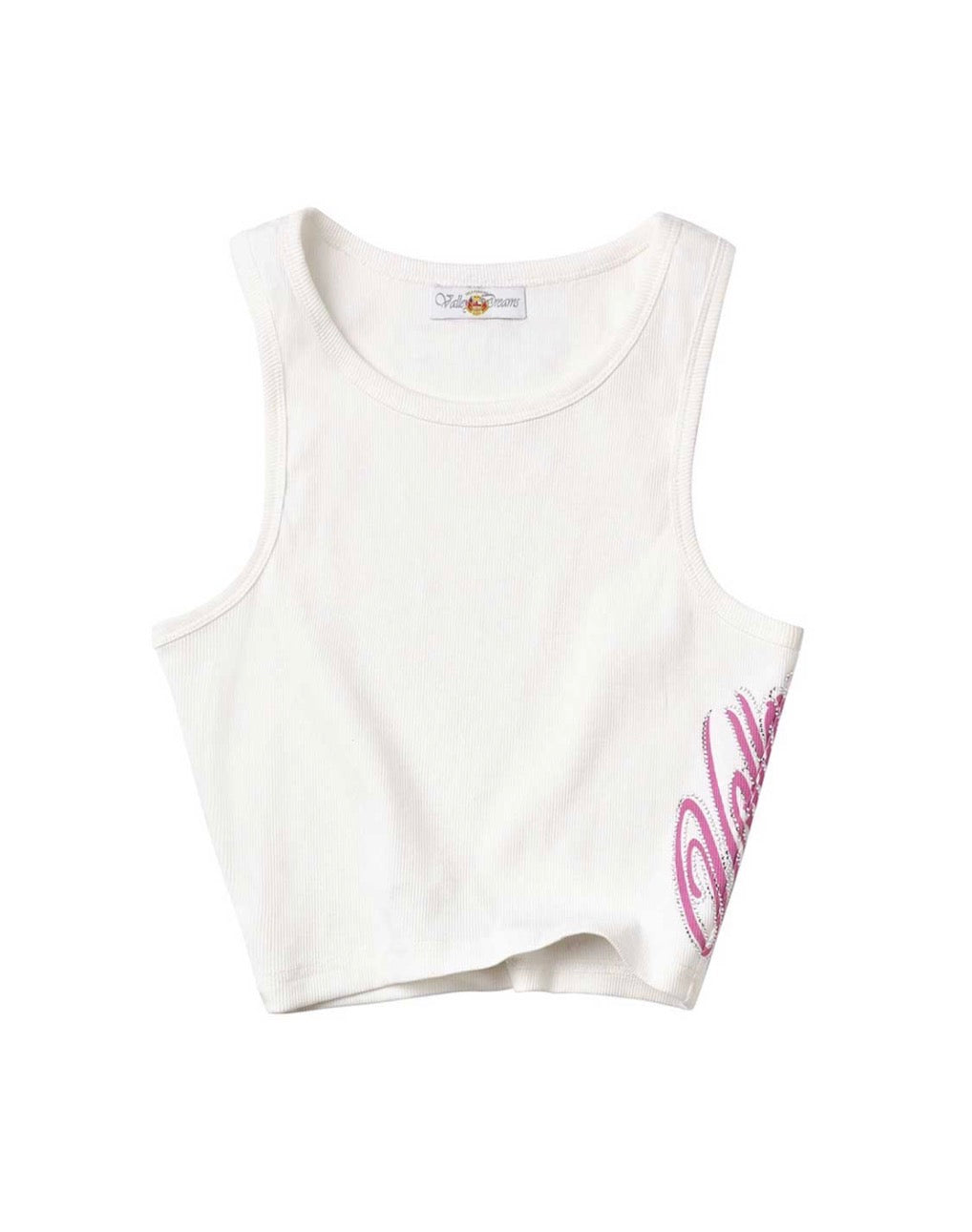 Vale Forever Women's Valley Bling Tank Top White