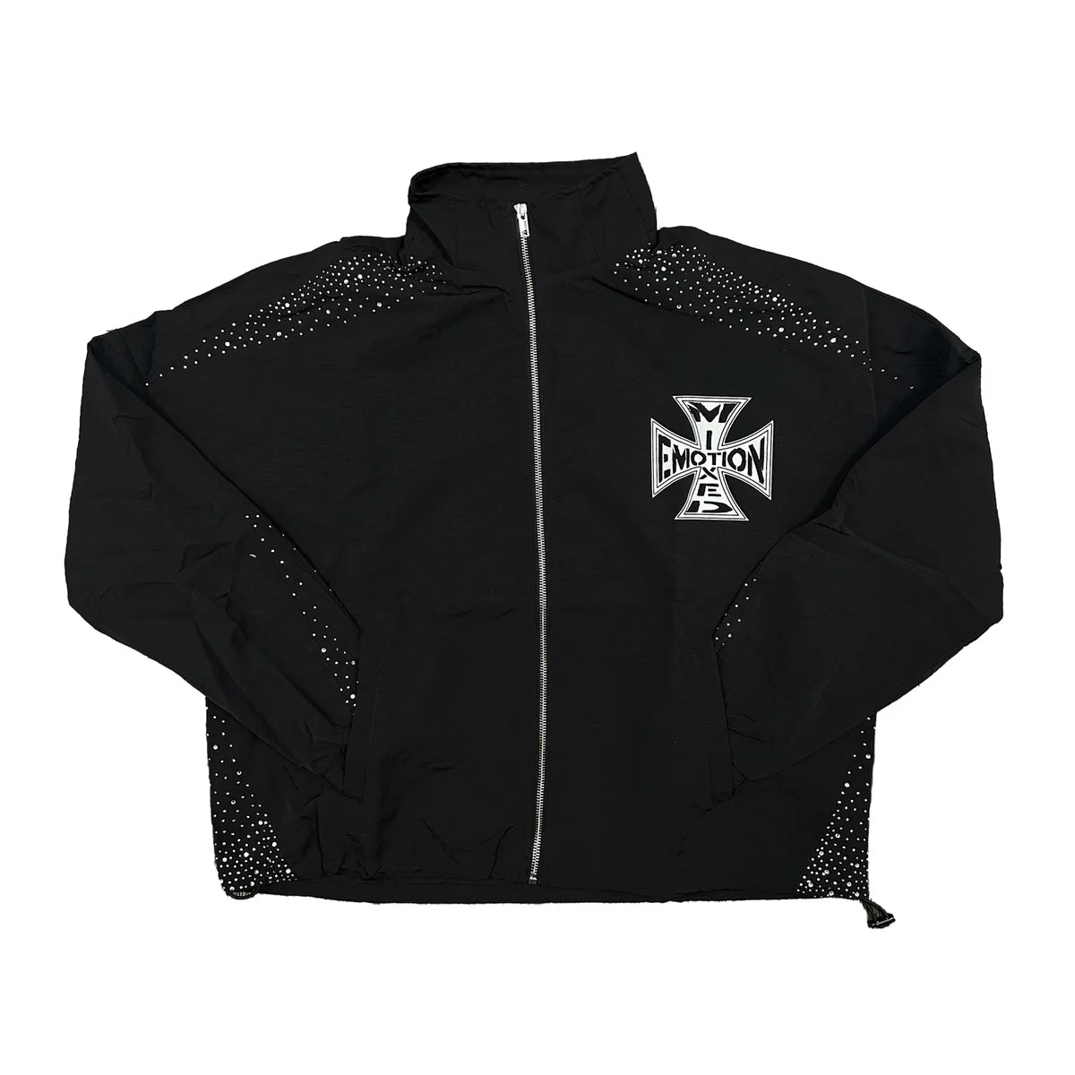 Mixed Emotion Classic Nylon Jacket Black