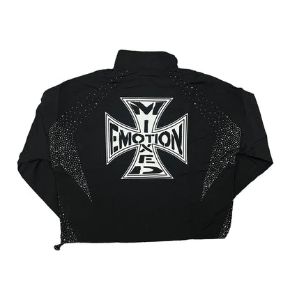 Mixed Emotion Classic Nylon Jacket Black