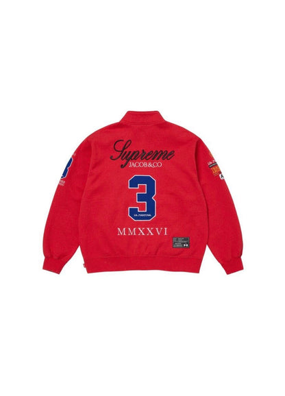 Supreme La Martina Zip-Up Red