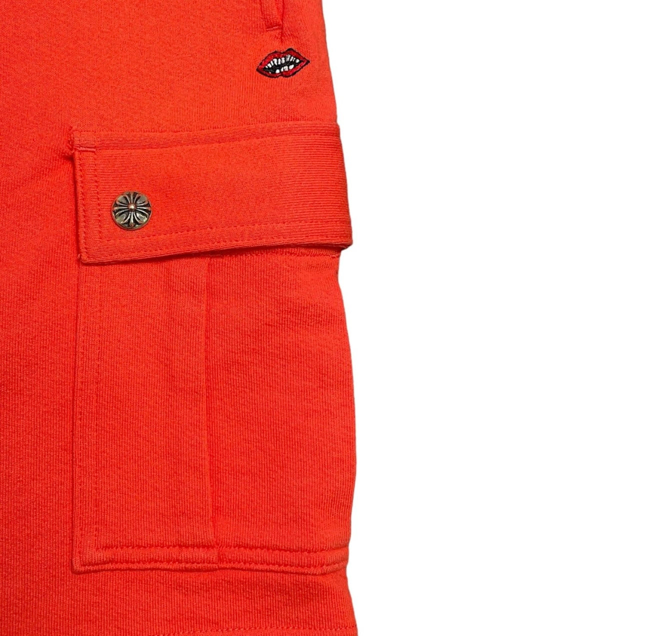 Chrome Hearts Matty Boy Sadistic Lipstick Shorts Red