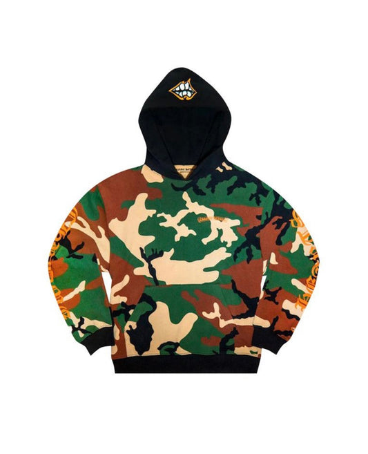 Chrome Hearts Matty Boy Caution Hoodie Camo