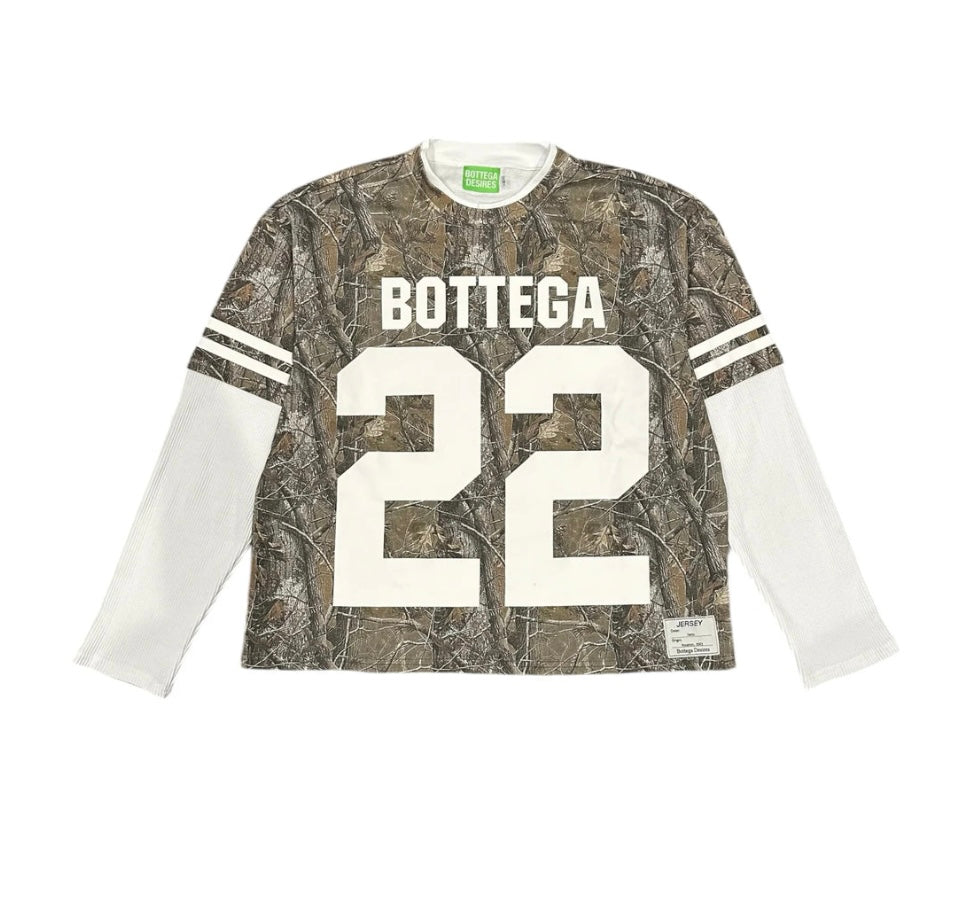 Bottega Desires Camo Long Sleeve