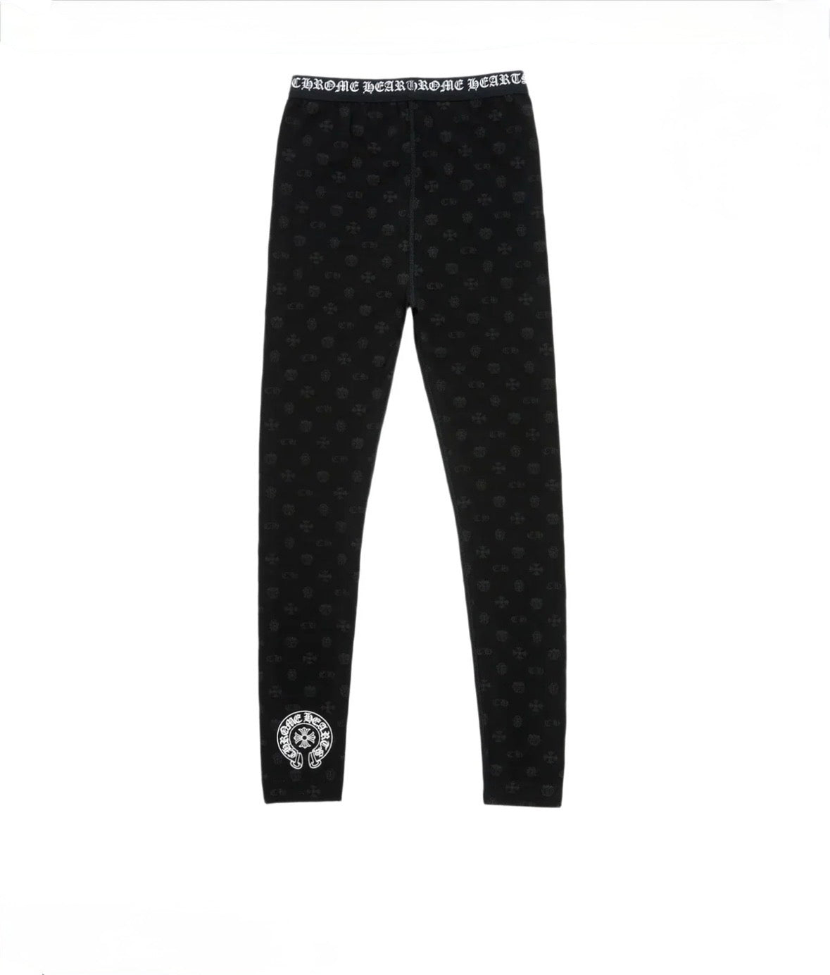 Chrome Hearts Horseshoe Monogram Leggings Black (WMNS)