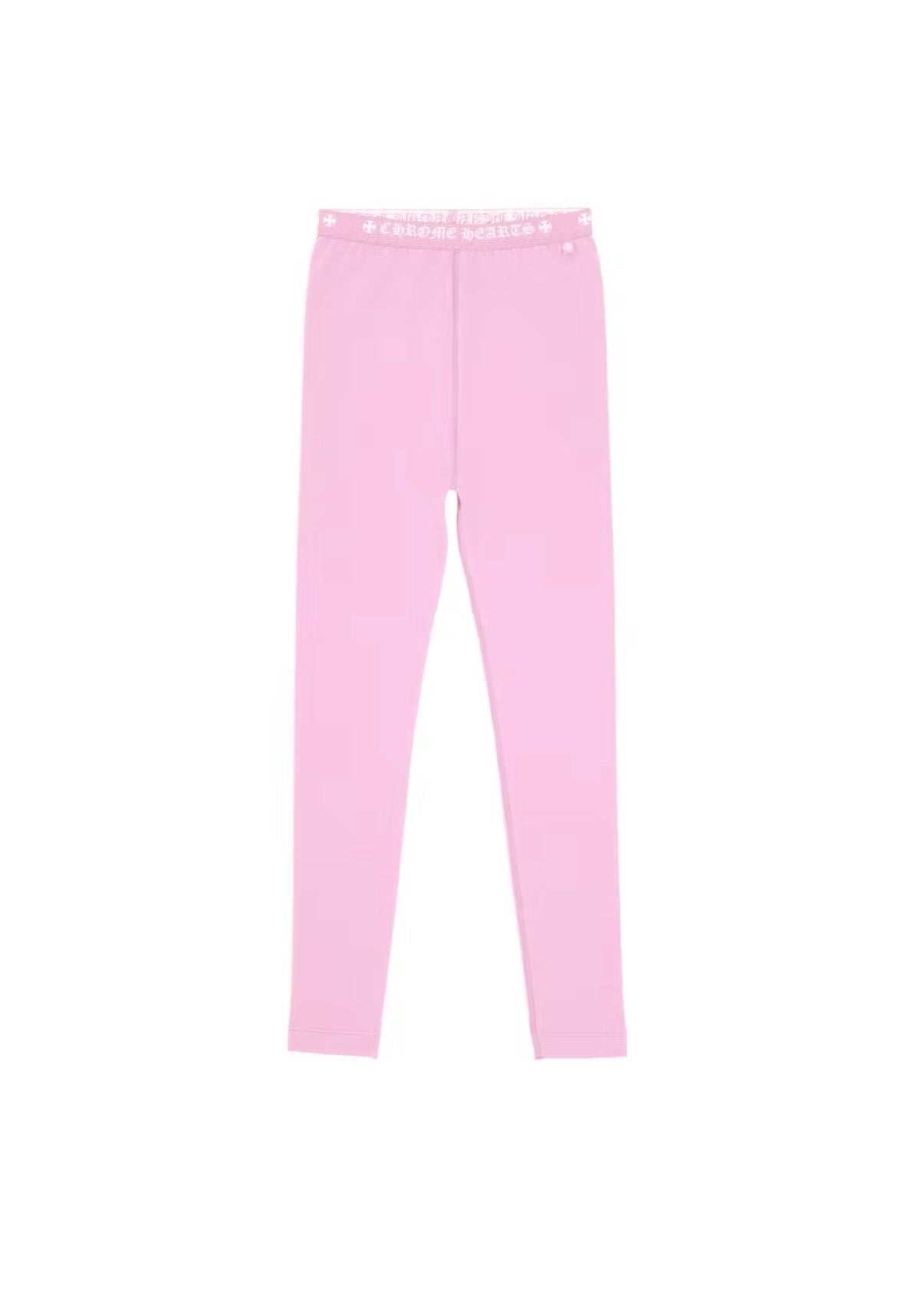 Chrome Hearts Logo Leggings Pink (WMNS)