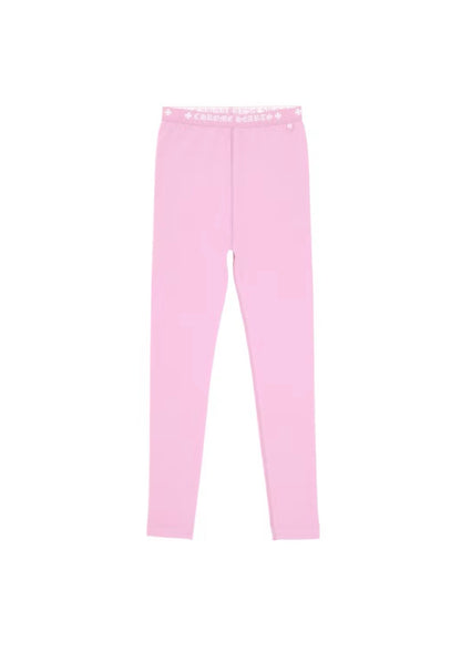 Chrome Hearts Logo Leggings Pink (WMNS)