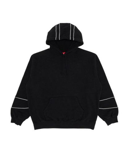 Supreme Paneled Hoodie Black
