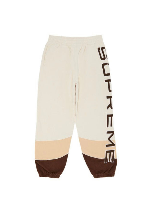 Supreme Paneled Sweatpants Natural
