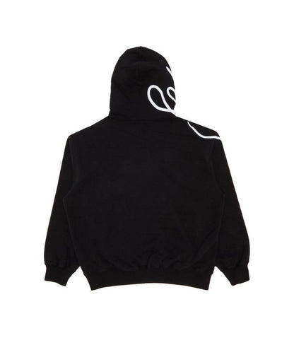 Supreme Shoulder Script Hoodie Black