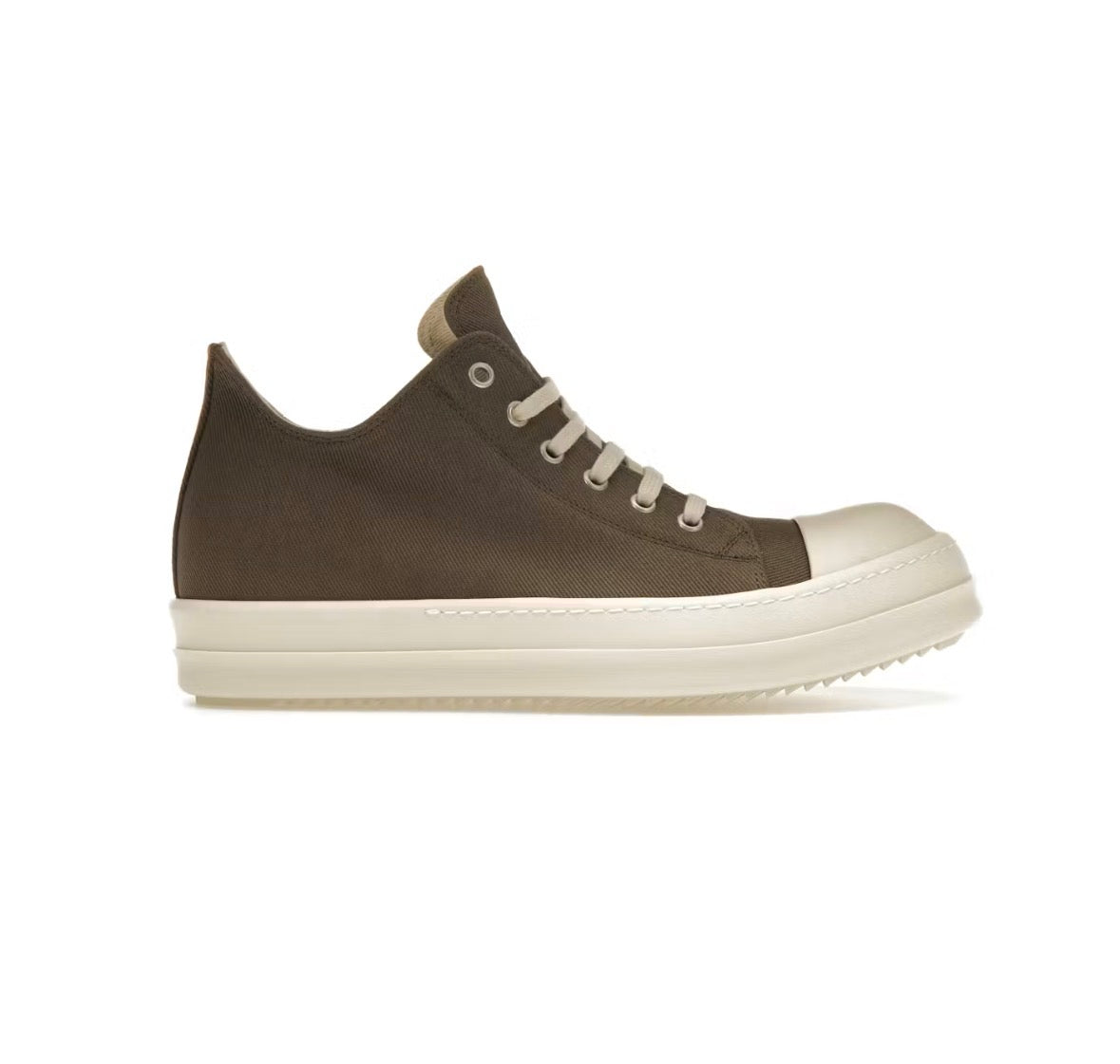 Rick Owens DRKSHDW Canvas Low Dust/Milk