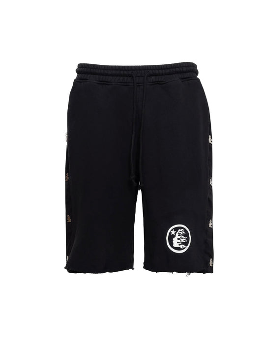 Hellstar Snap Shorts Black