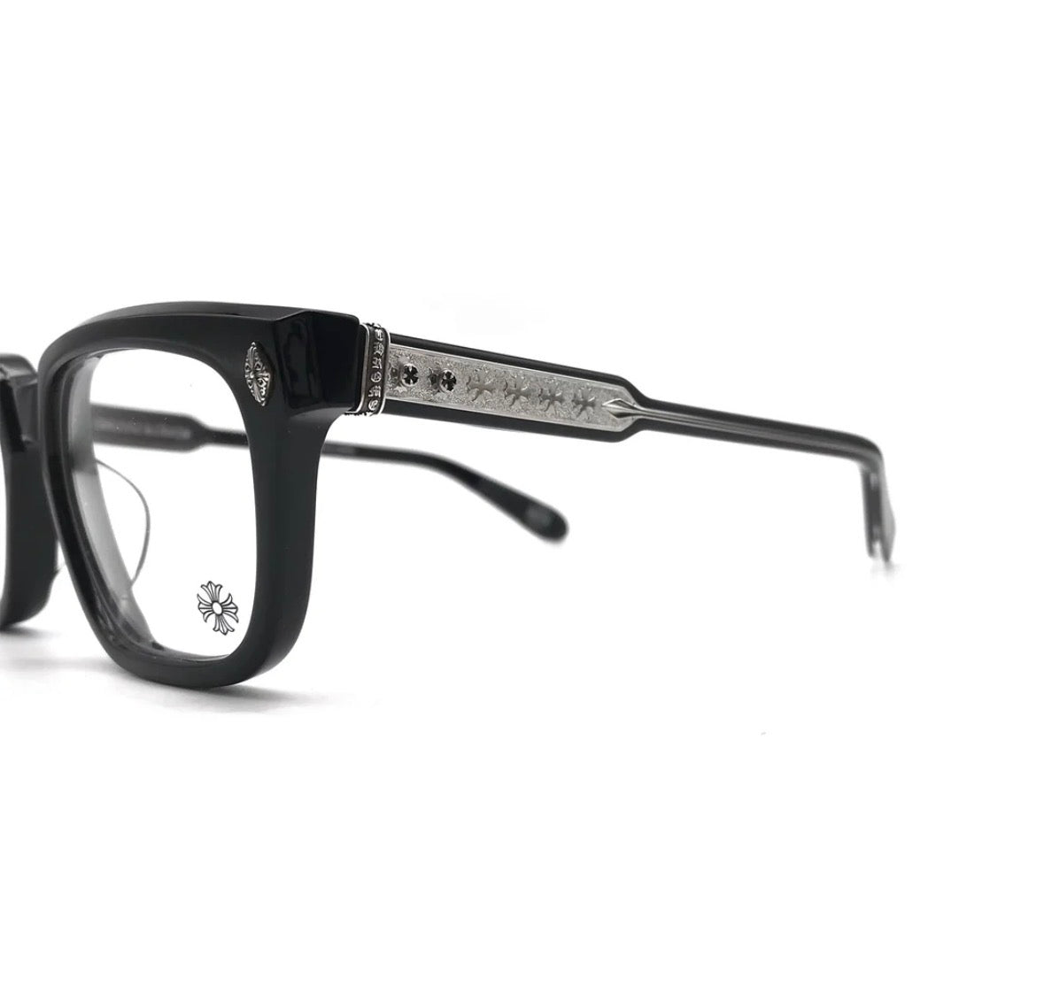 Chrome Hearts Ambidixtrous Glasses Black/Silver
